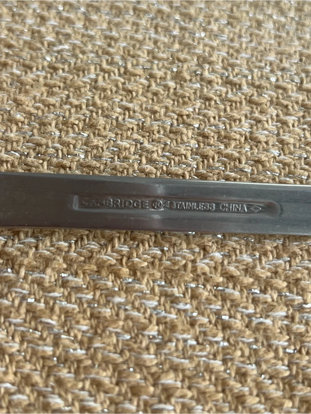 CAMBRIDGE Royal Suttan Sand (Stainless) Teaspoons (6) *